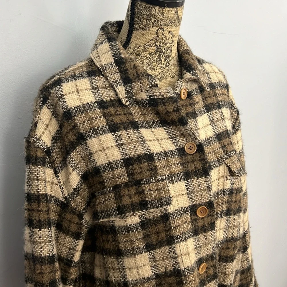 Banana Republic Oversized Italian Boucle